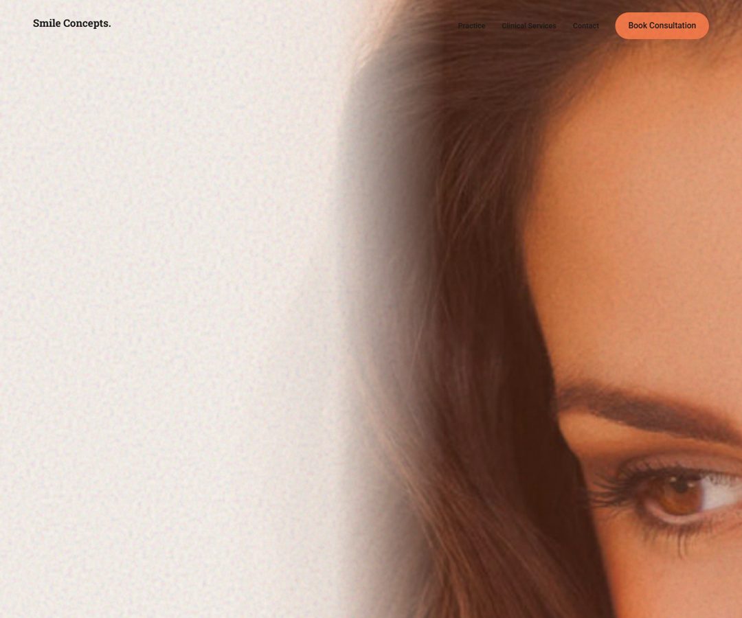 Rebuilt concept homepage